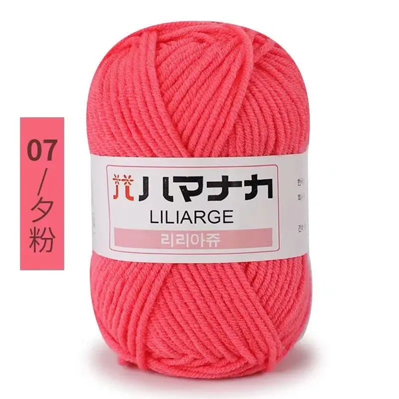 Soft Cotton Baby Knitting Yarn for Crochet Sweaters DIY