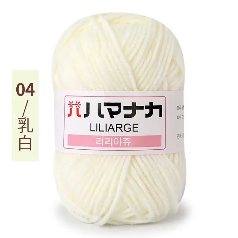 Soft Cotton Baby Knitting Yarn for Crochet Sweaters DIY
