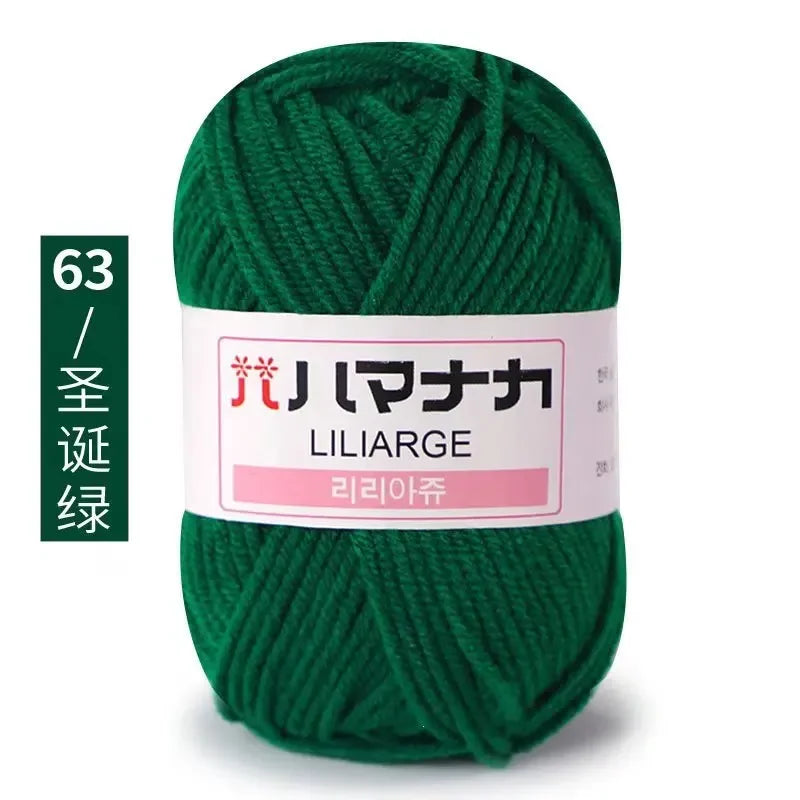 Soft Cotton Baby Knitting Yarn for Crochet Sweaters DIY