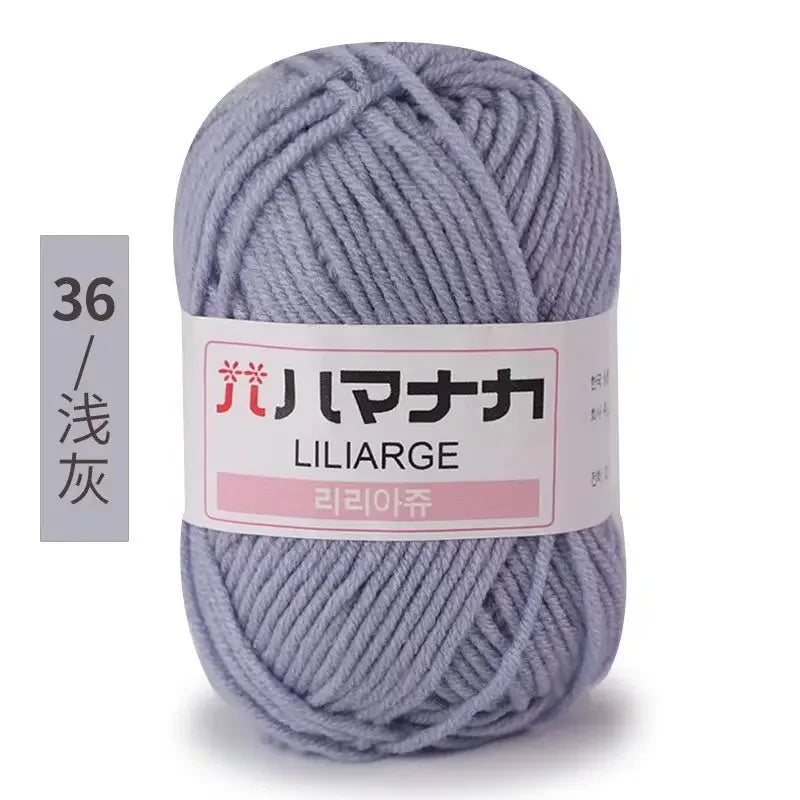 Soft Cotton Baby Knitting Yarn for Crochet Sweaters DIY