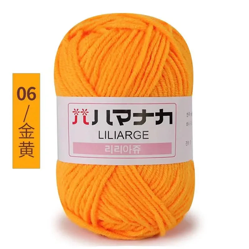 Soft Cotton Baby Knitting Yarn for Crochet Sweaters DIY