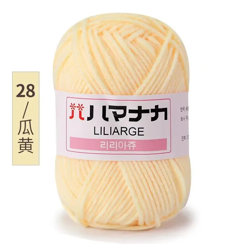 Soft Cotton Baby Knitting Yarn for Crochet Sweaters DIY