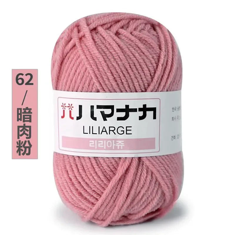 Soft Cotton Baby Knitting Yarn for Crochet Sweaters DIY