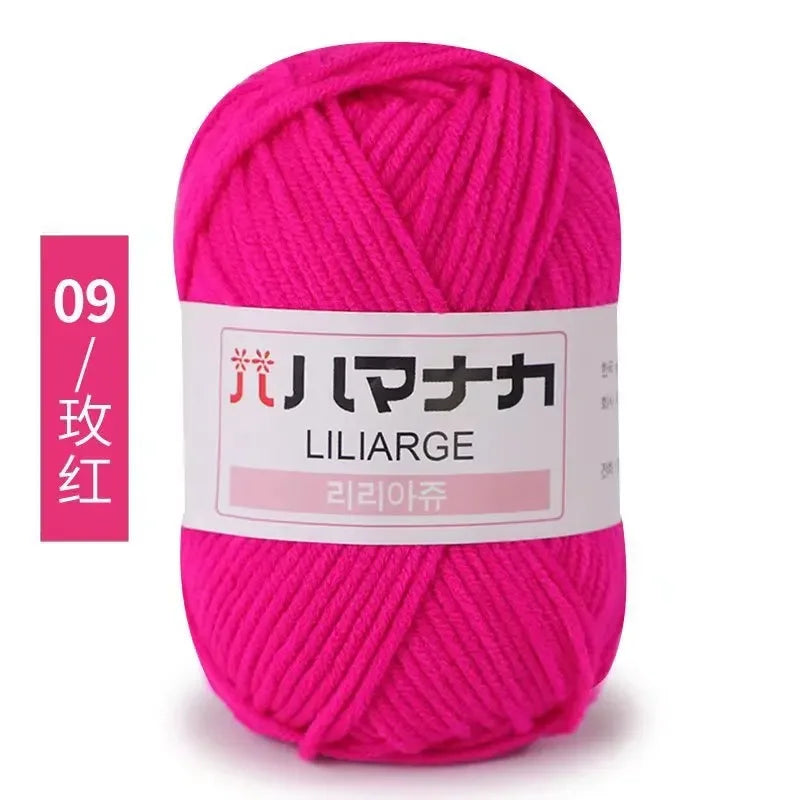 Soft Cotton Baby Knitting Yarn for Crochet Sweaters DIY