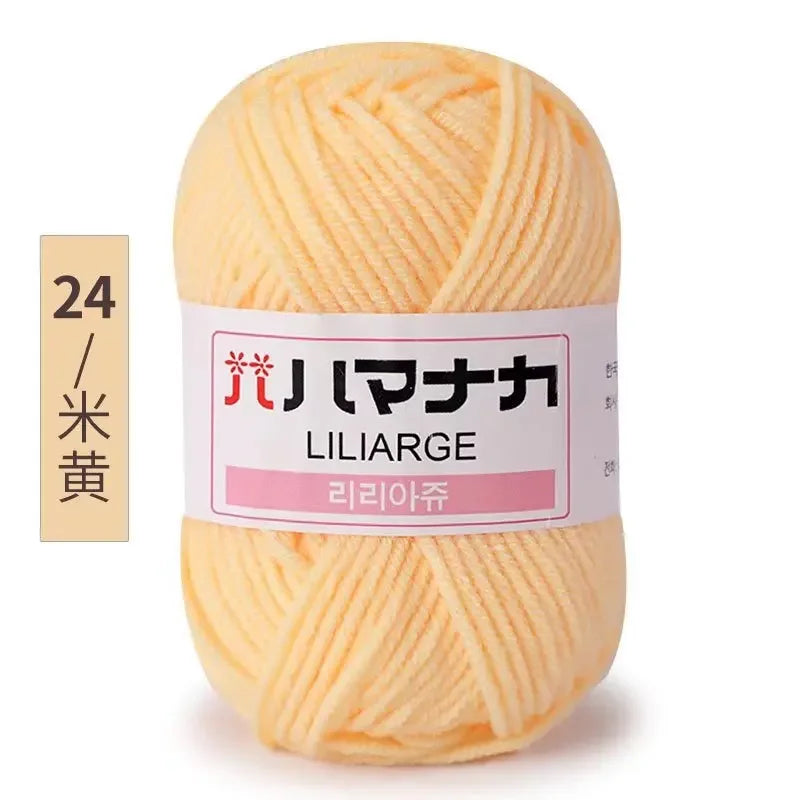 Soft Cotton Baby Knitting Yarn for Crochet Sweaters DIY