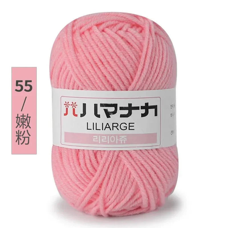 Soft Cotton Baby Knitting Yarn for Crochet Sweaters DIY