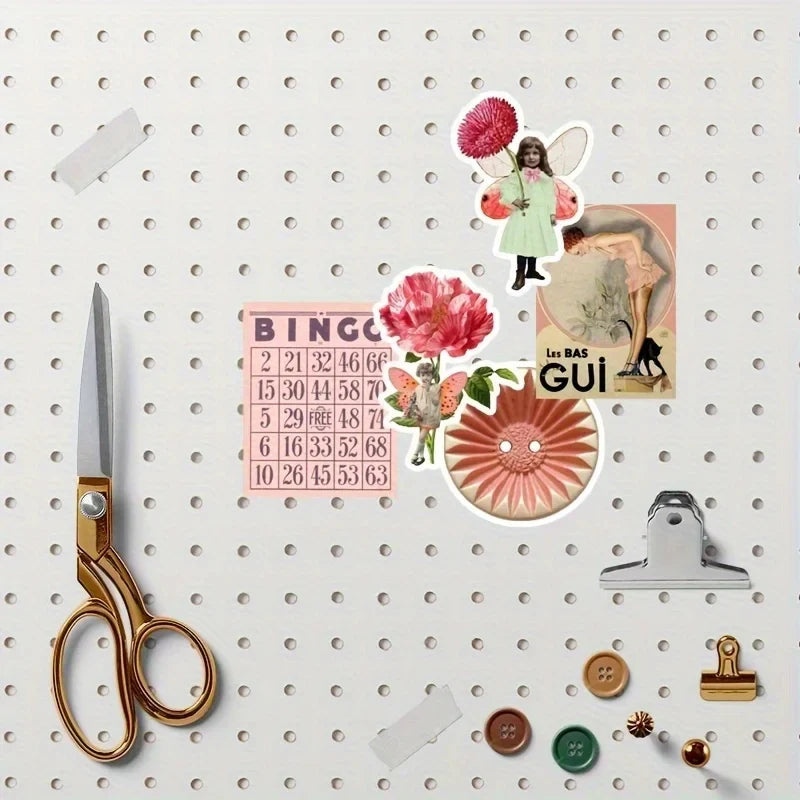 Cute Pink Cartoon Aesthetic Stickers for Laptop Scrapbook Decoration
