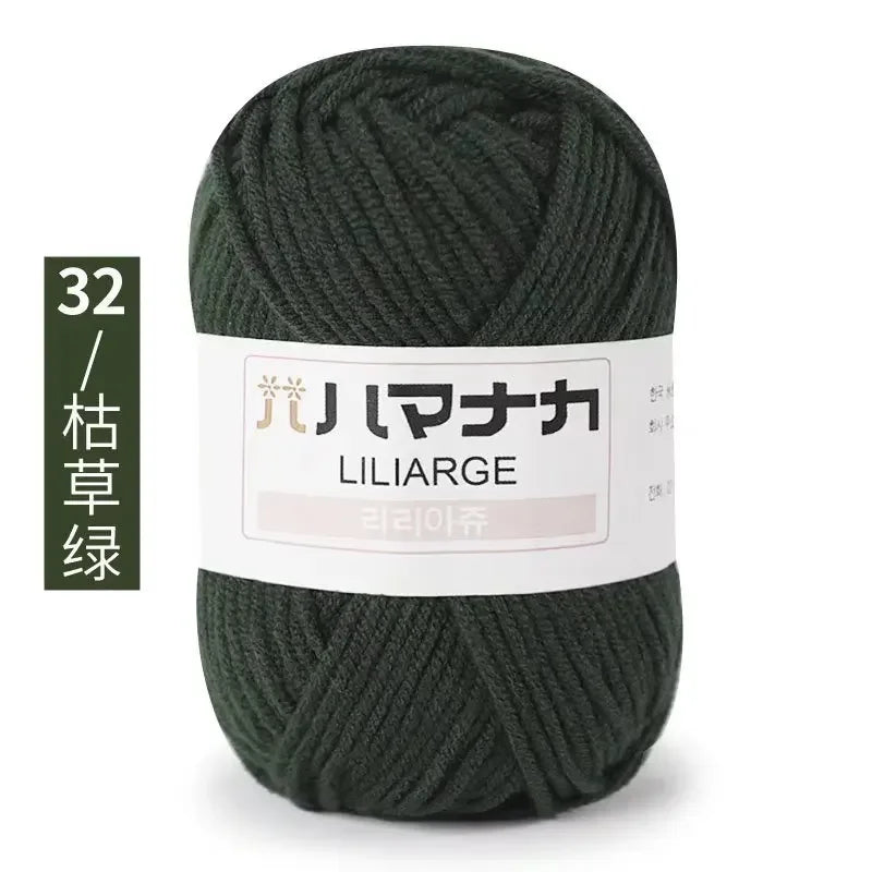 Soft Cotton Baby Knitting Yarn for Crochet Sweaters DIY