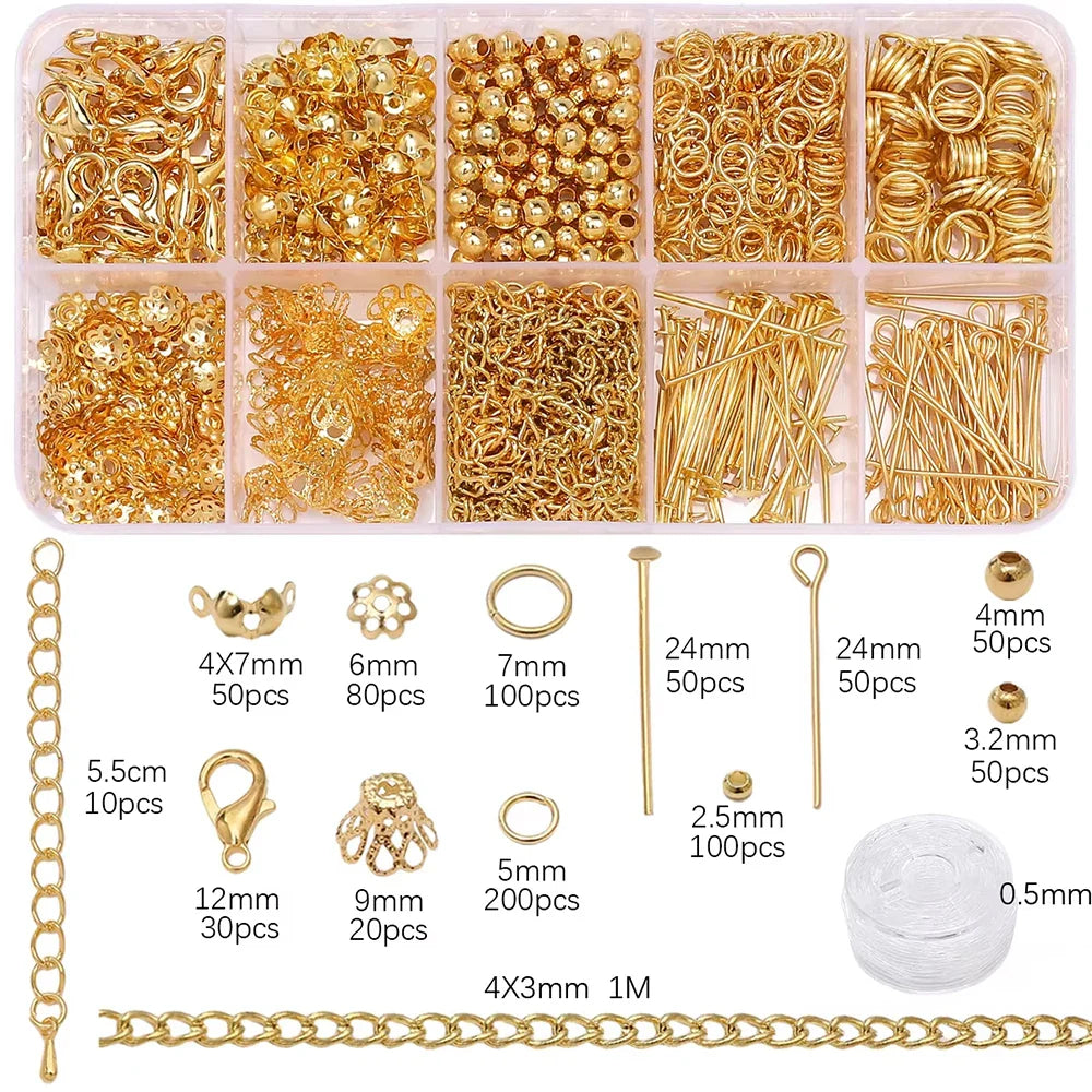 Jewelry Making Starter Kit for DIY Crafts Beginners Adults