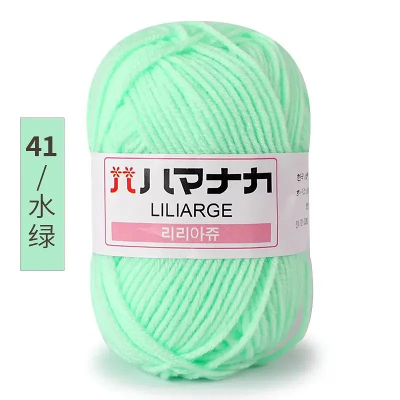 Soft Cotton Baby Knitting Yarn for Crochet Sweaters DIY