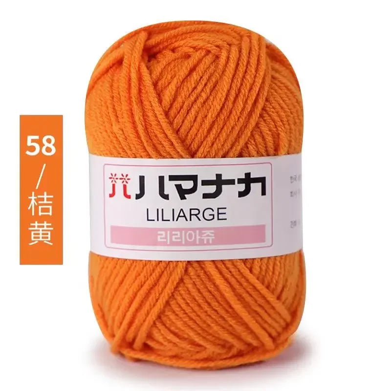 Soft Cotton Baby Knitting Yarn for Crochet Sweaters DIY