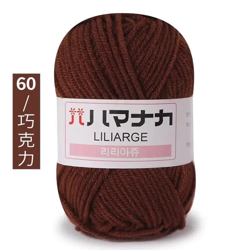 Soft Cotton Baby Knitting Yarn for Crochet Sweaters DIY