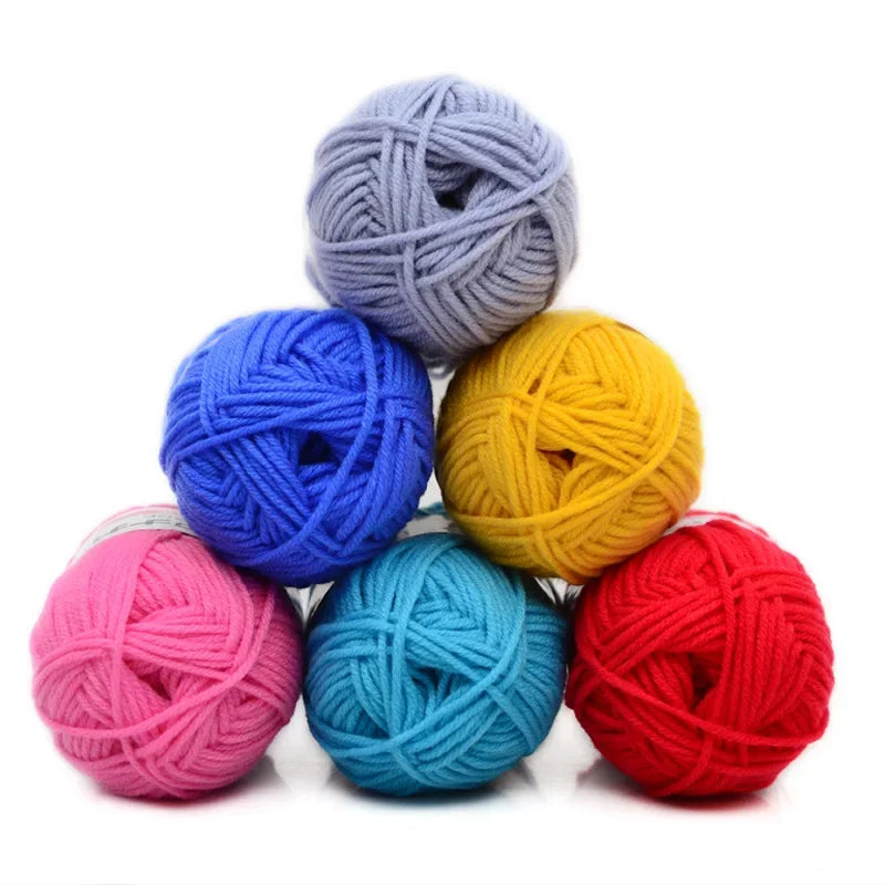 Soft Cotton Baby Knitting Yarn for Crochet Sweaters DIY
