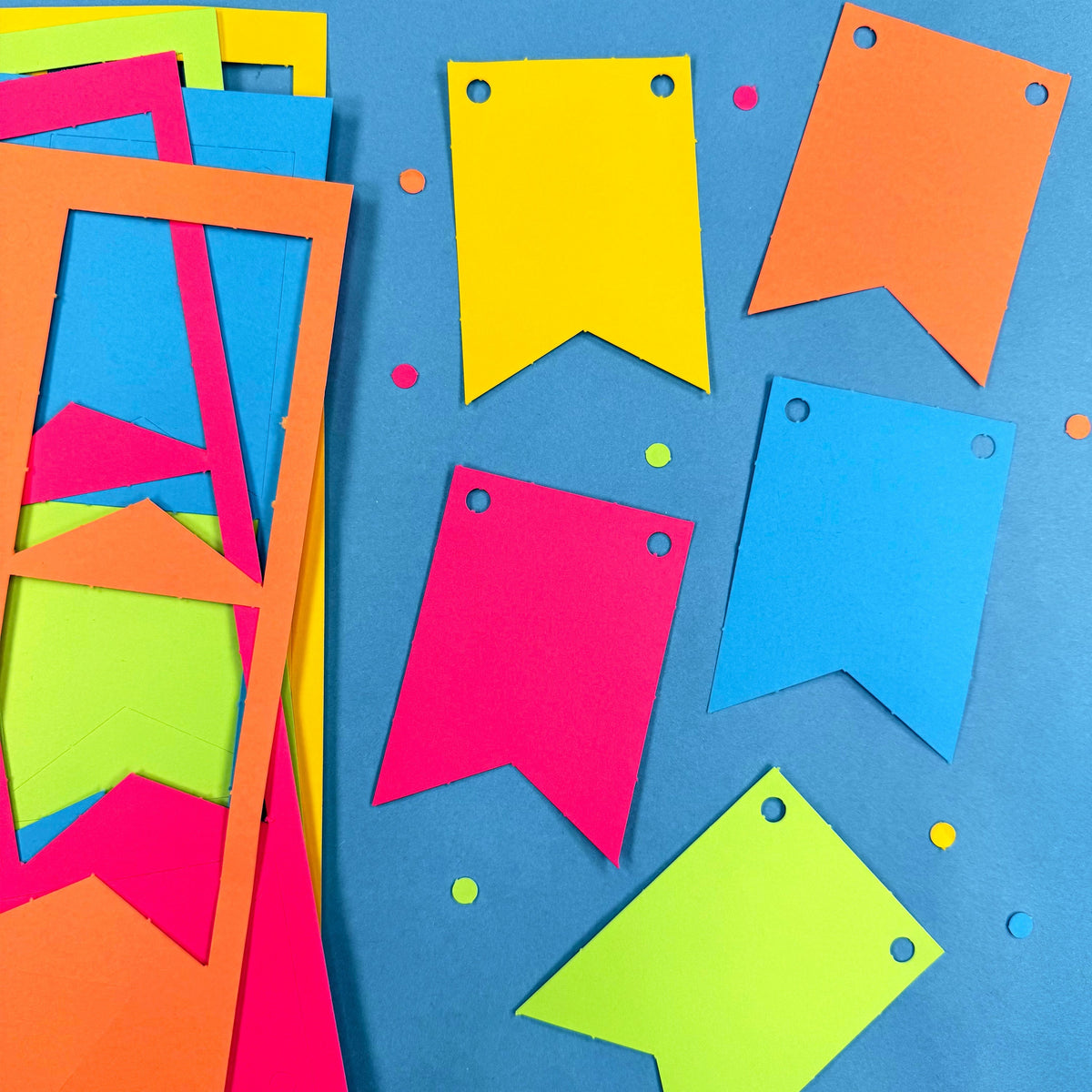 Small DIY Banner Flags