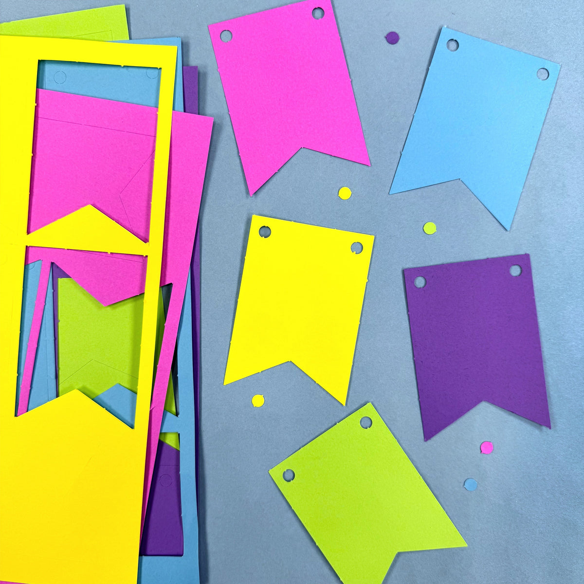 Small DIY Banner Flags
