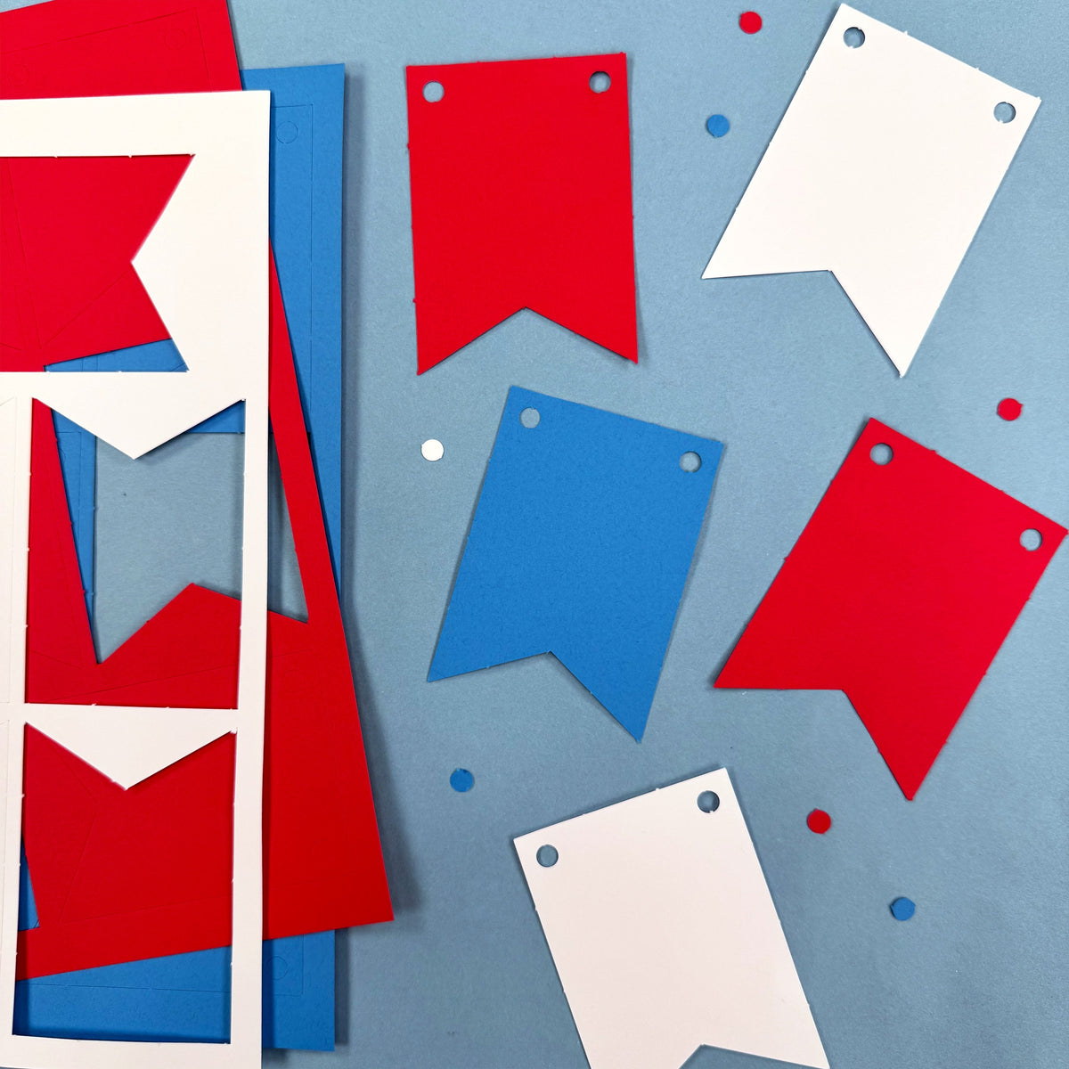 Small DIY Banner Flags