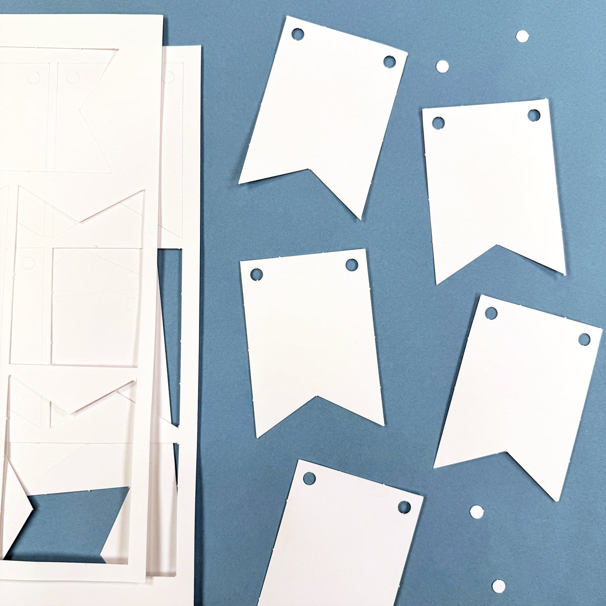 Small DIY Banner Flags