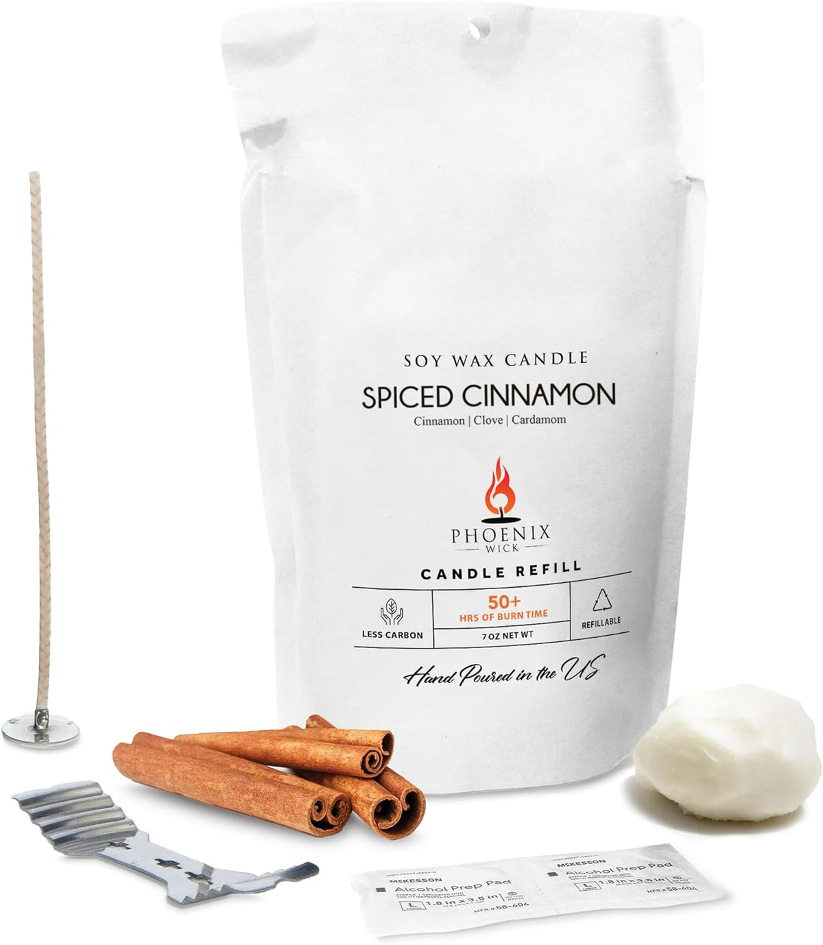 Spiced Cinnamon - Candle-Making Kit