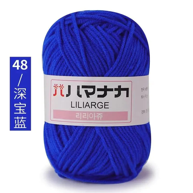 Soft Cotton Baby Knitting Yarn for Crochet Sweaters DIY