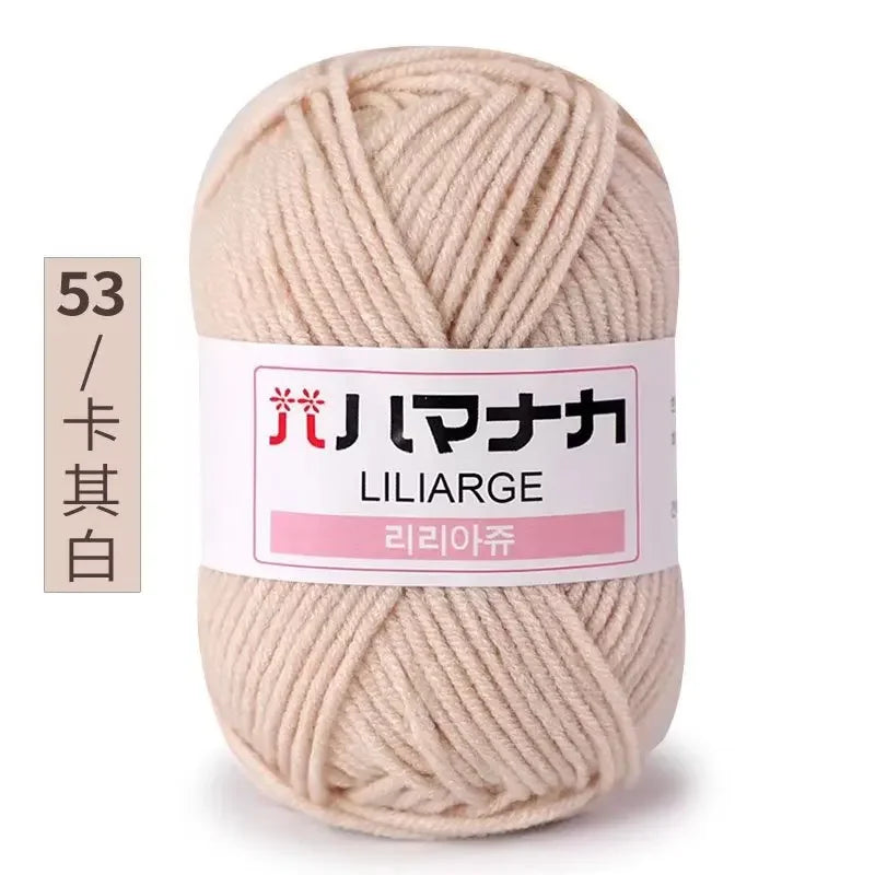 Soft Cotton Baby Knitting Yarn for Crochet Sweaters DIY