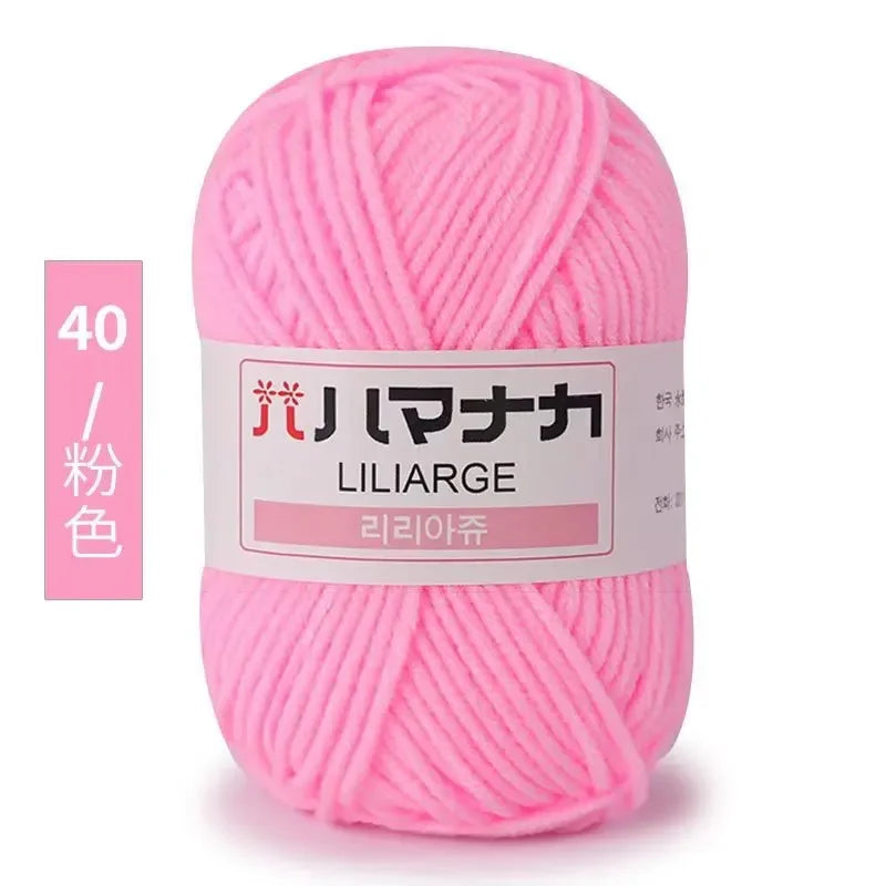 Soft Cotton Baby Knitting Yarn for Crochet Sweaters DIY