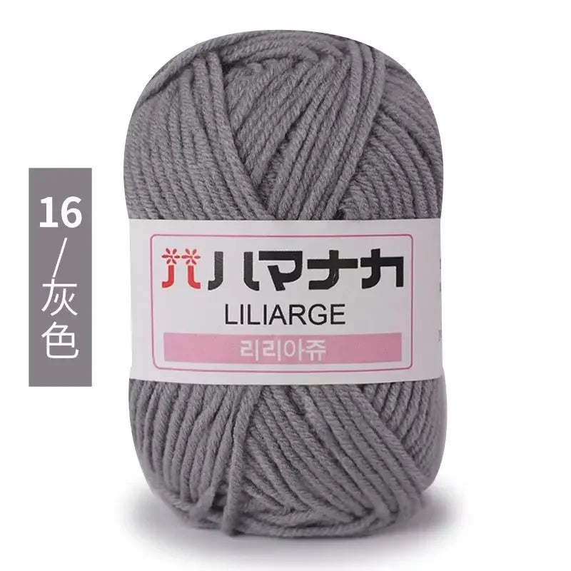 Soft Cotton Baby Knitting Yarn for Crochet Sweaters DIY