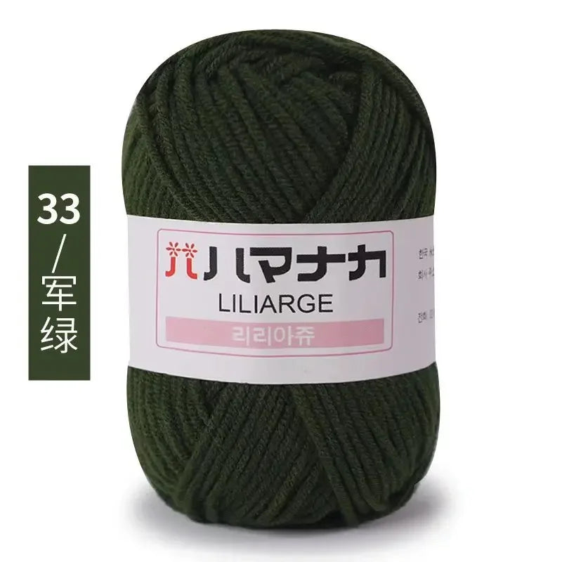 Soft Cotton Baby Knitting Yarn for Crochet Sweaters DIY