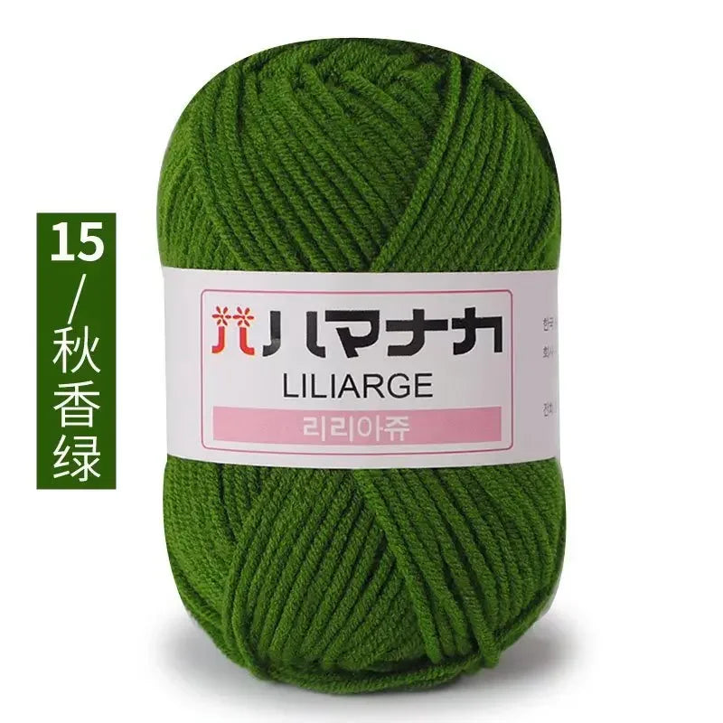Soft Cotton Baby Knitting Yarn for Crochet Sweaters DIY