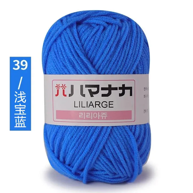 Soft Cotton Baby Knitting Yarn for Crochet Sweaters DIY