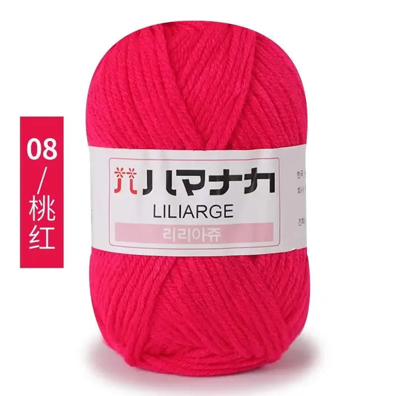Soft Cotton Baby Knitting Yarn for Crochet Sweaters DIY