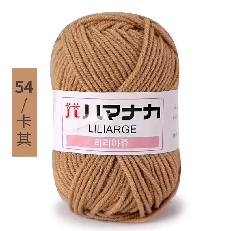 Soft Cotton Baby Knitting Yarn for Crochet Sweaters DIY