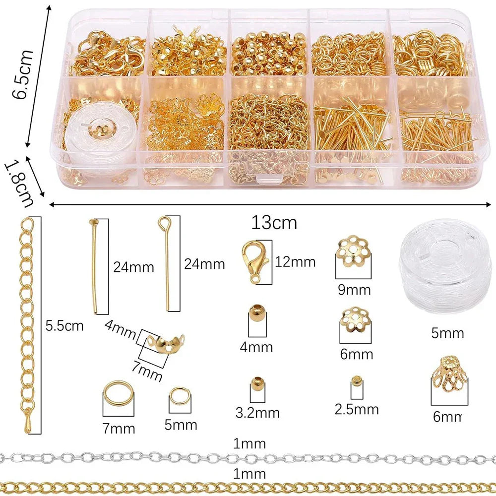 Jewelry Making Starter Kit for DIY Crafts Beginners Adults