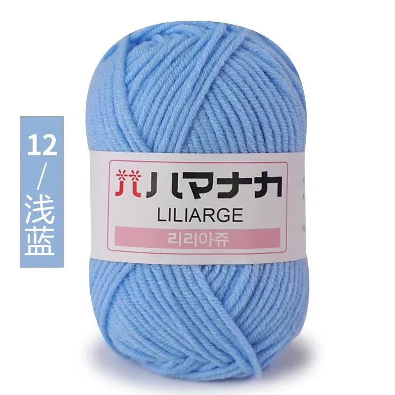 Soft Cotton Baby Knitting Yarn for Crochet Sweaters DIY