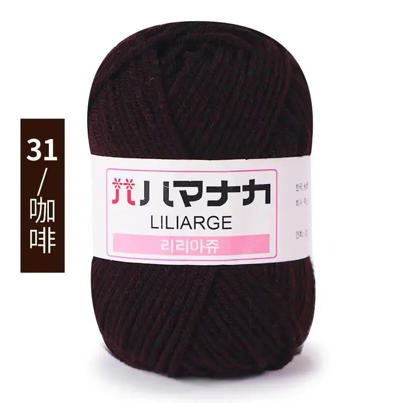 Soft Cotton Baby Knitting Yarn for Crochet Sweaters DIY