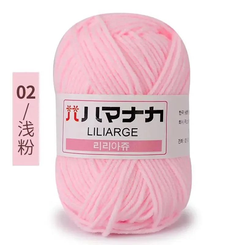 Soft Cotton Baby Knitting Yarn for Crochet Sweaters DIY