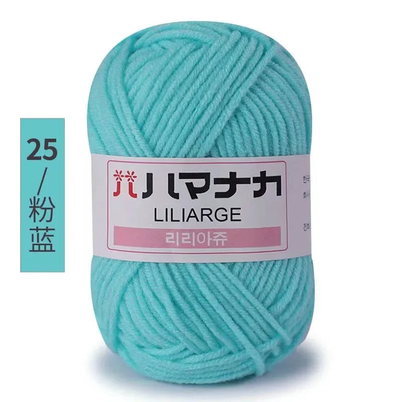 Soft Cotton Baby Knitting Yarn for Crochet Sweaters DIY