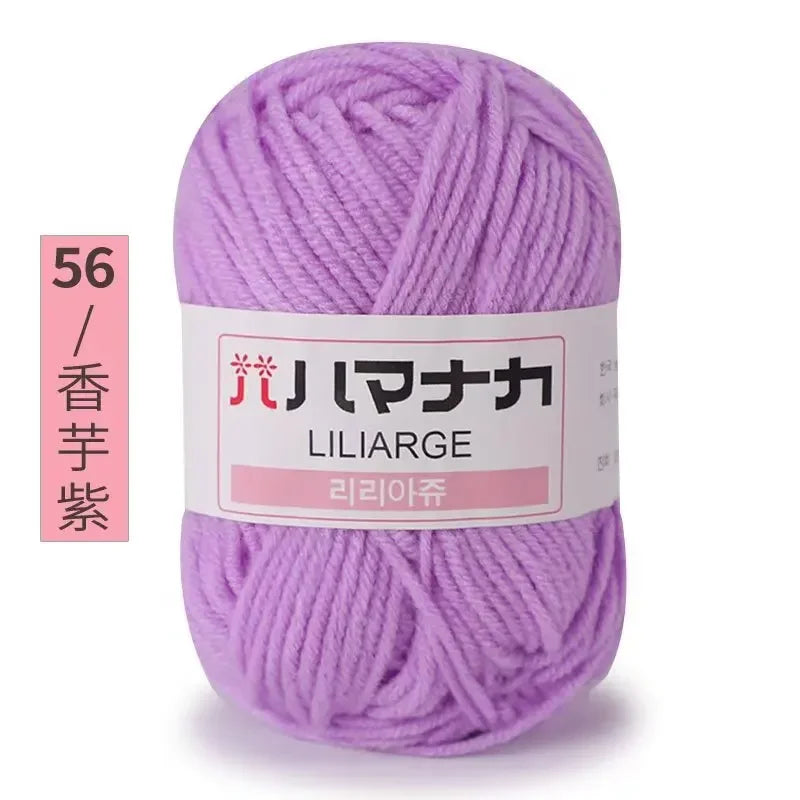 Soft Cotton Baby Knitting Yarn for Crochet Sweaters DIY