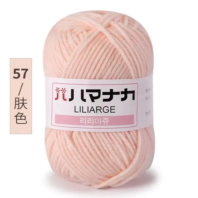 Soft Cotton Baby Knitting Yarn for Crochet Sweaters DIY