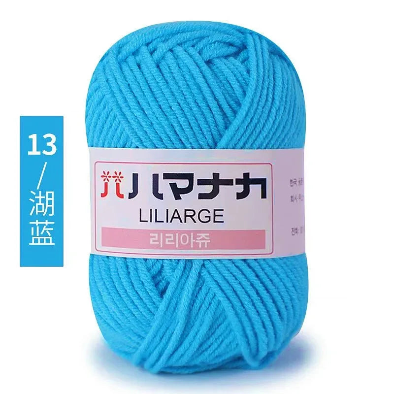 Soft Cotton Baby Knitting Yarn for Crochet Sweaters DIY