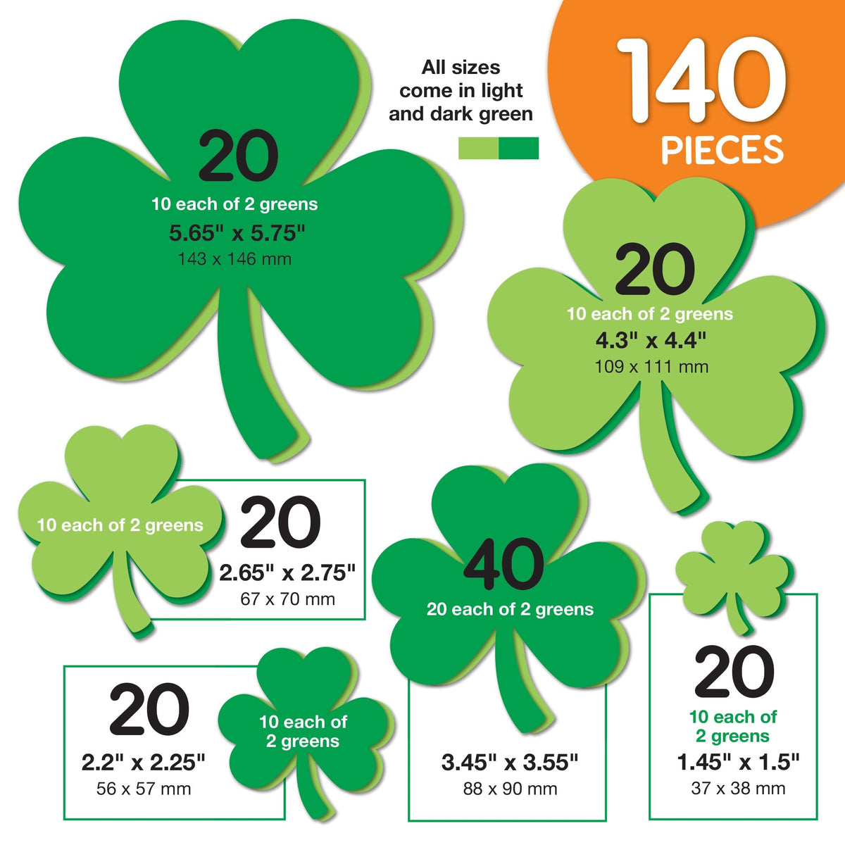 Shamrock Cutouts