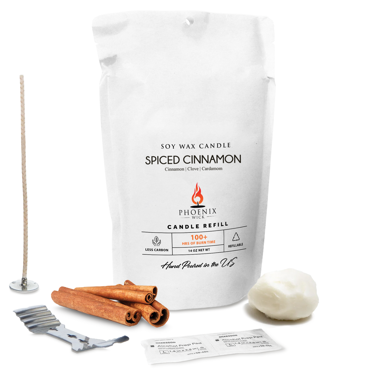 Spiced Cinnamon - Candle-Making Kit