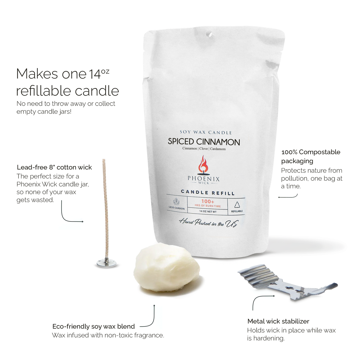Spiced Cinnamon - Candle-Making Kit