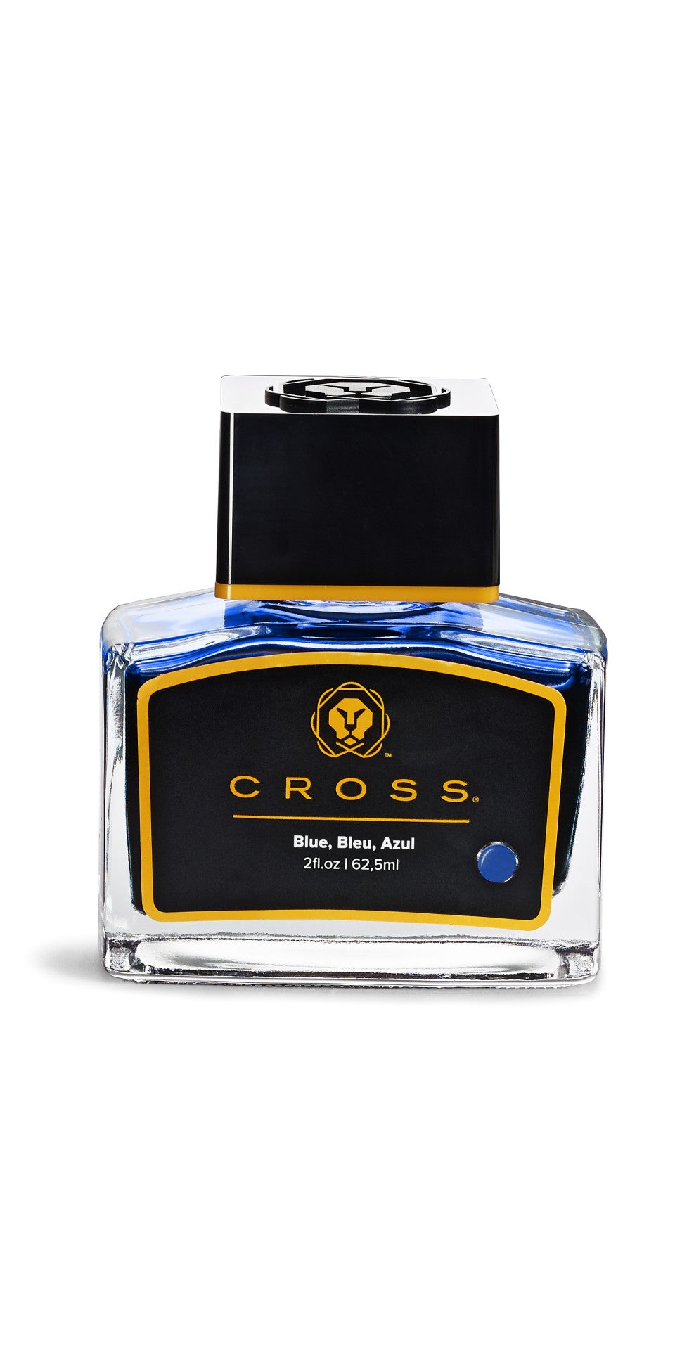 Blue Fountain Pen Ink Bottle for Smooth Writing Refill