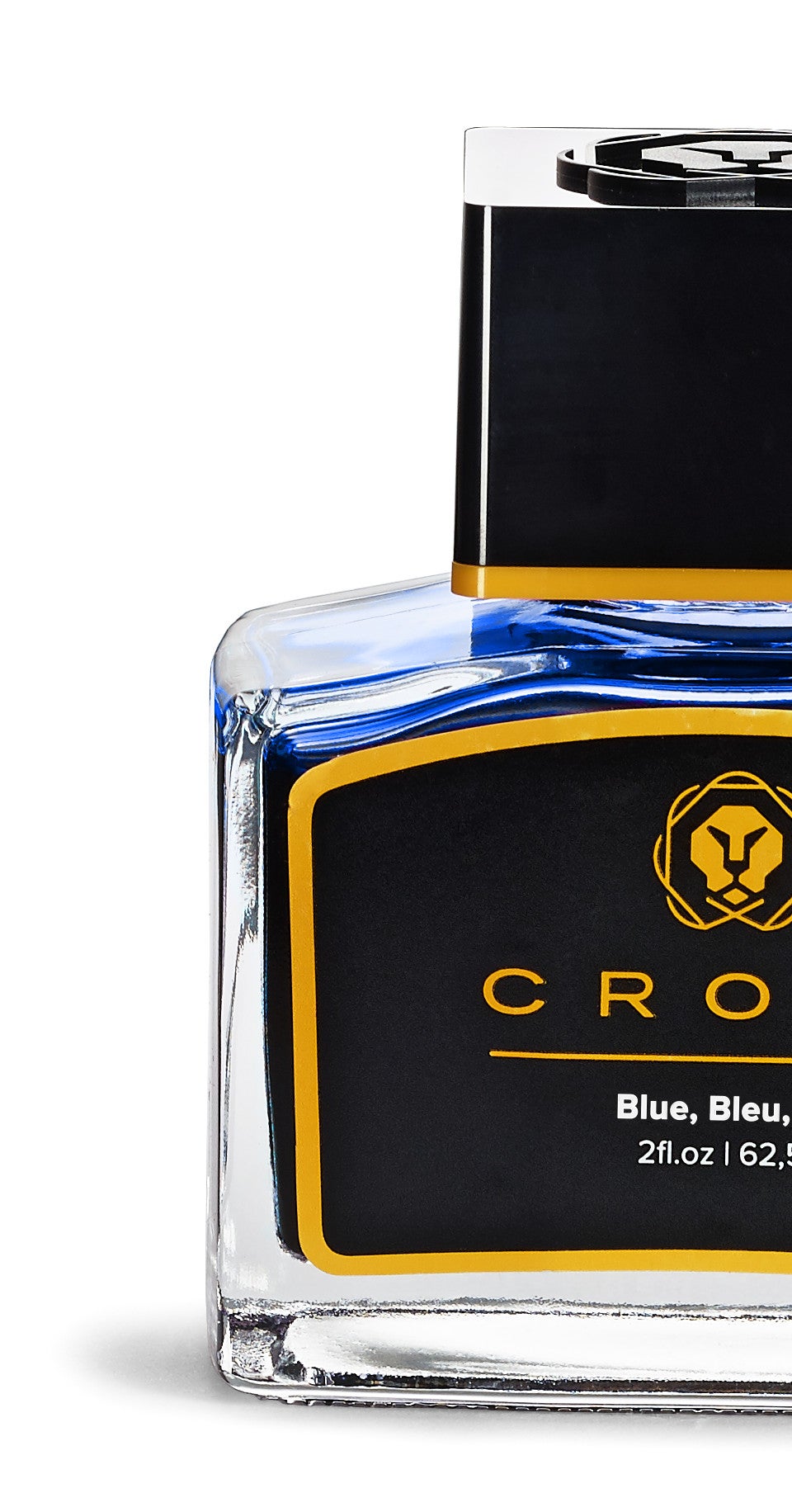 Blue Fountain Pen Ink Bottle for Smooth Writing Refill