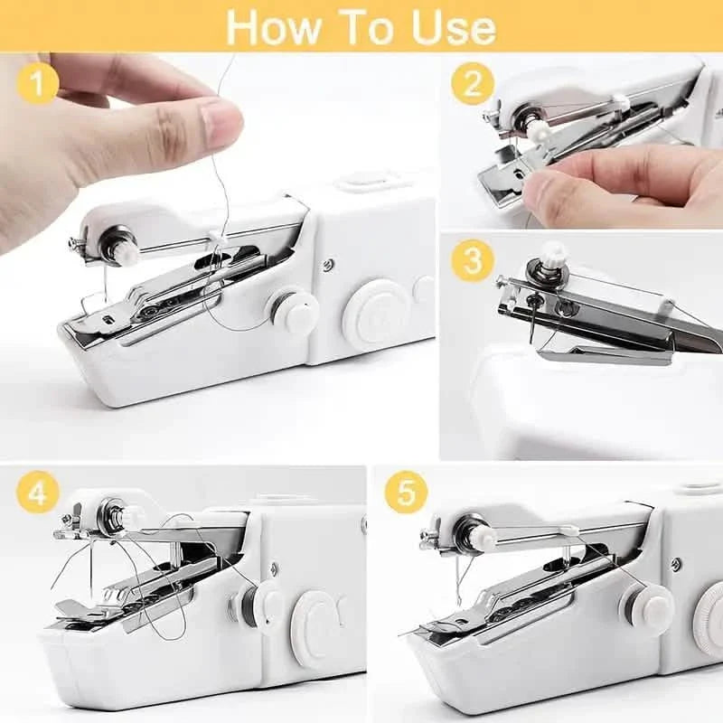 Portable Handheld Sewing Machine Quick Stitch Repair Tool