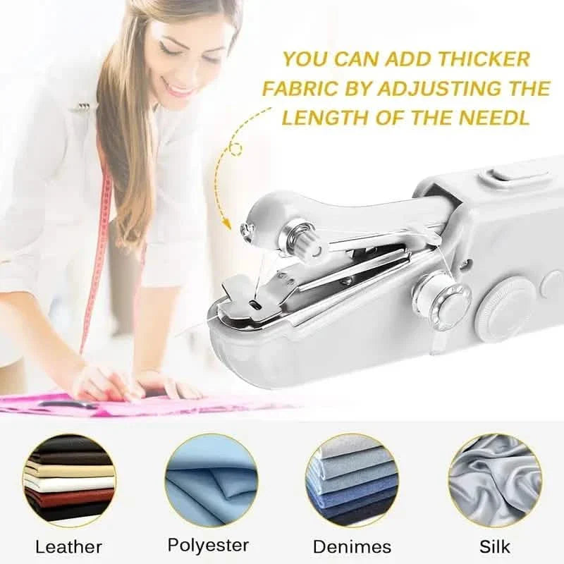 Portable Handheld Sewing Machine Quick Stitch Repair Tool