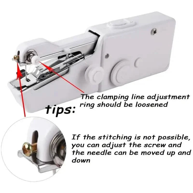 Portable Handheld Sewing Machine Quick Stitch Repair Tool