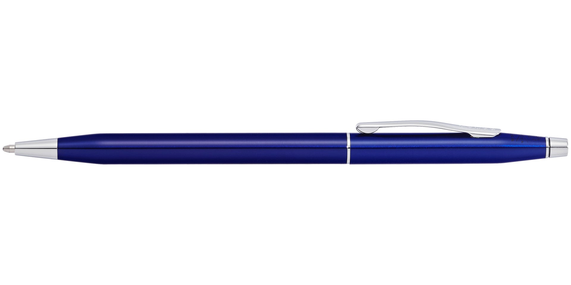 Classic Century Translucent Blue Lacquer Ballpoint Pen Premium Writing