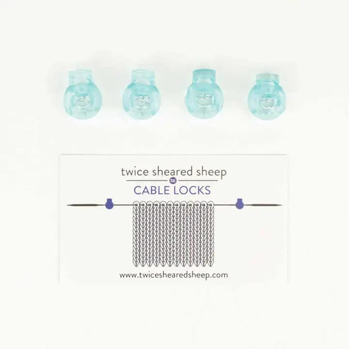 Circular Needle Cable Locks Cord Stopper Knitting Accessories Set
