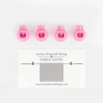 Circular Needle Cable Locks Cord Stopper Knitting Accessories Set
